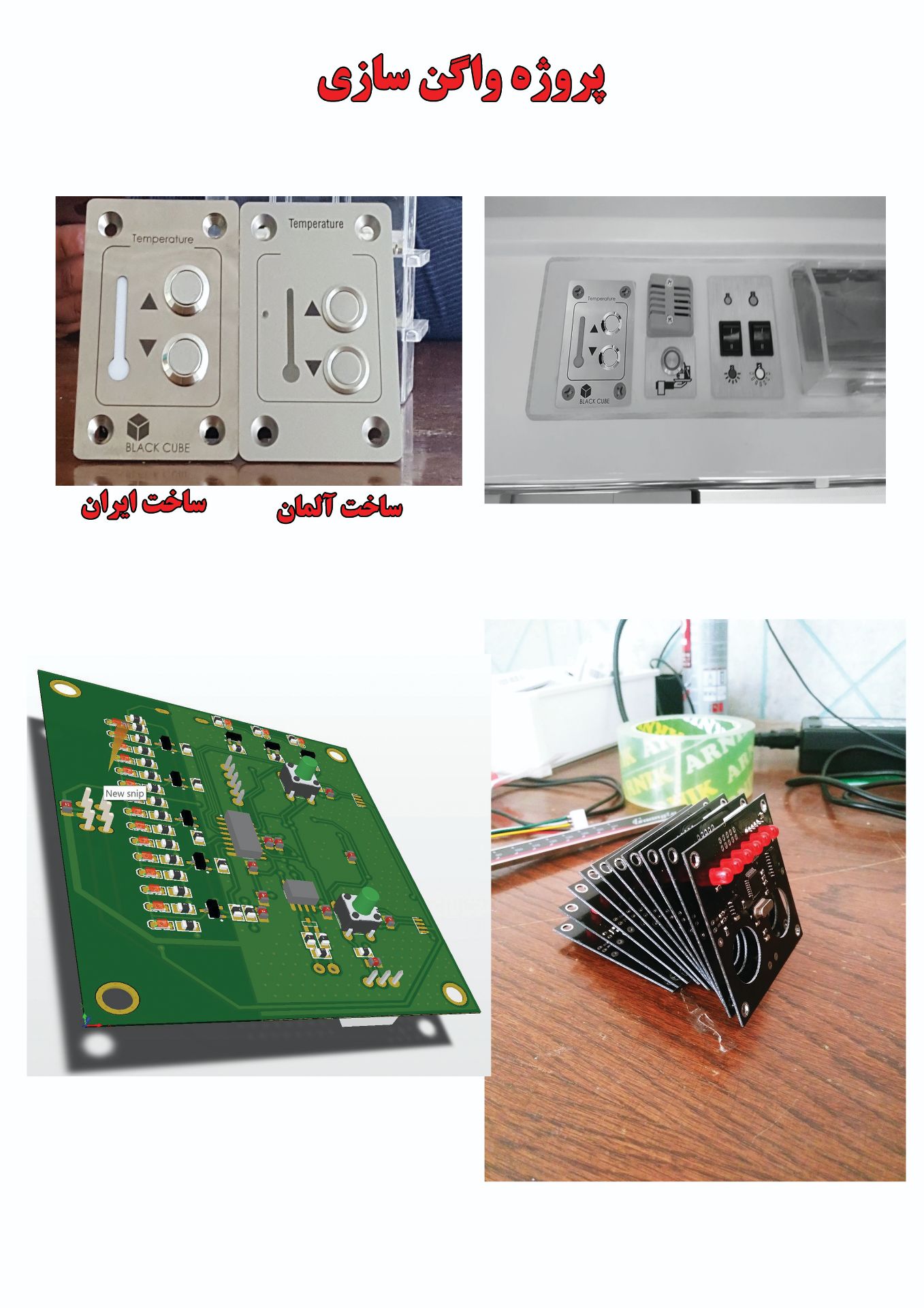 پروژه واگن سازی و تولید نمونه داخلی